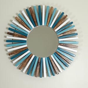 Round Wall Mirror Handmade 26"